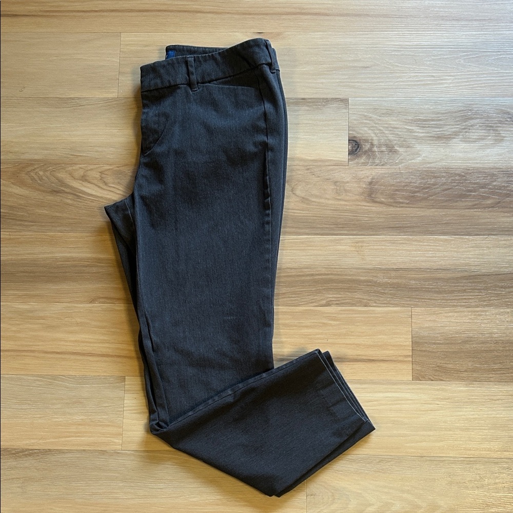 Old Navy Pixie Mid-Rise Gray Pants